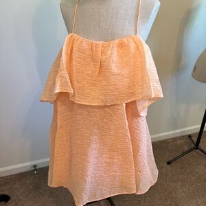 H&M Peachy Babydoll Dress. Size M